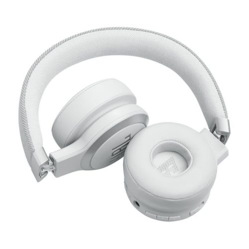 JBL Live 670NC Bluetooth Over-Ear Noise-Cancelling Headset White