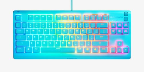Steelseries Apex 3 TKL Gaming Keyboard Aqua UK