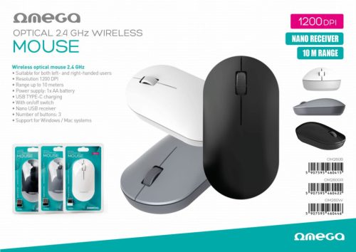 Platinet Omega OM260B Wireless Mouse Black