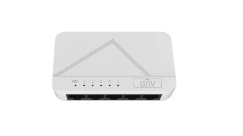 Uniview NSW1010-5GT-IN 5 portos Gigabit desktop switch