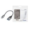 Logilink CU0106 USB 3.2 Gen1 Type-C adapter C/M to USB-A/F OTG 0,15m Dark Grey