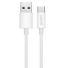 Logilink USB-A to USB-C male/male cable 0,5m White