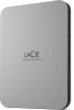 LaCie 2TB 2,5" USB3.1 Type-C Moon Silver