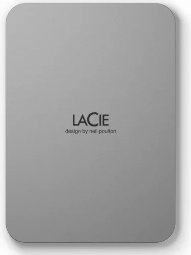 LaCie 2TB 2,5" USB3.1 Type-C Moon Silver