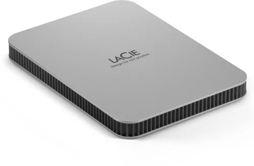 LaCie 2TB 2,5" USB3.1 Type-C Moon Silver