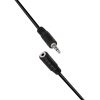 Logilink 3.5mm 3-Pin/M to 3.5mm 3-Pin/F audi cable 10m Black