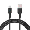 Akyga AK-USB-62 USB-A to USB-C 18W Cable 1m Black