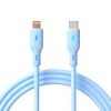 Akyga AK-USB-72 USB-C to Lightning 30W Cable 1m Blue