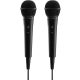 Hama Karaoke Microphone Set Black