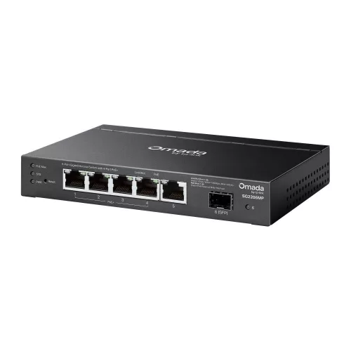 TP-Link SG2206MP Omada Access 6-Port Gigabit Switch with 4-Port PoE+
