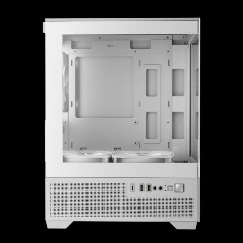 Gamdias Aura GC9M ELITE ARGB Tempered Glass White