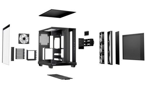 Be quiet! Light Base 500 LX Tempered Glass Black