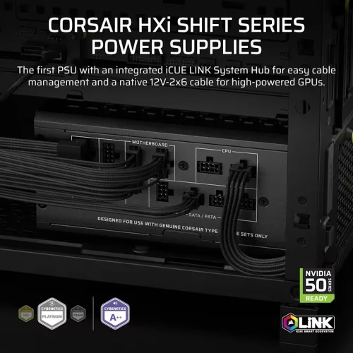 Corsair 1200W 80+ Platinum HX1200i SHIFT
