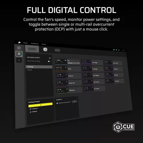 Corsair 1200W 80+ Platinum HX1200i SHIFT