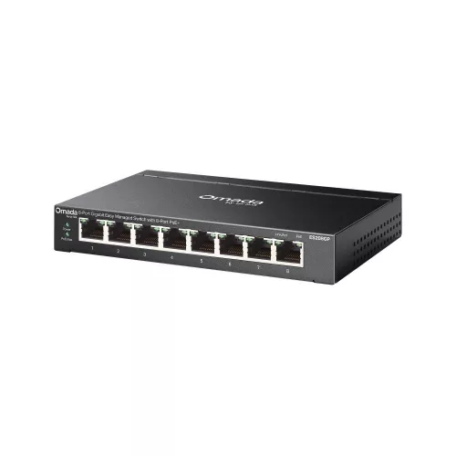 TP-Link ES208GP Omada 8-Port Gigabit Easy Managed Switch with 8-Port PoE+