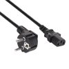 Akyga AK-PC-01S Power Cord PC 1,5m Black