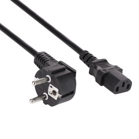 Akyga AK-PC-01S Power Cord PC 1,5m Black