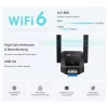 TP-Link Archer TX30U Plus AX1800 Dual Antennas High Gain Wireless USB Adapter