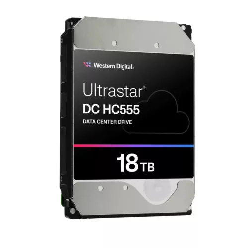 Western Digital 18TB 7200rpm SATA-600 512MB Ultrastar DC HC555 WUH722018CLE6L4