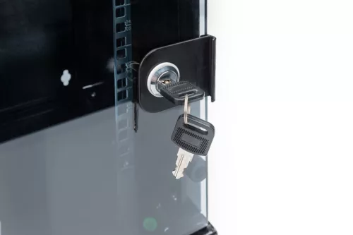 Digitus DN-10-06U-B Falra szerelhető Rackszekrény Black