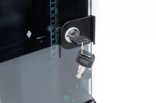 Digitus DN-10-06U-B Falra szerelhető Rackszekrény Black