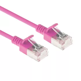 ACT CAT6A U-FTP Patch Cable 0,15m Pink