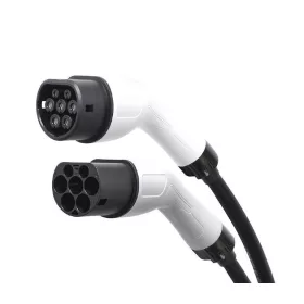Gembird Type 2 32A 3-phase Charging cable 8m Black