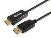 EQuip DisplayPort to HDMI Adapter Cable 3m Black