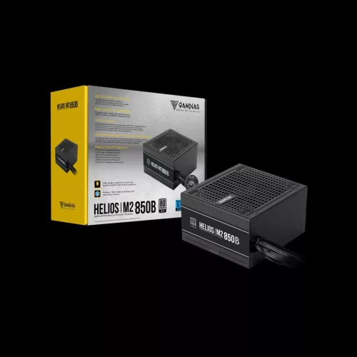 Gamdias 850W 80+ Silver HELIOS M2-850B