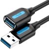 Vention USB 3.0 Extension cable 1,5m Black