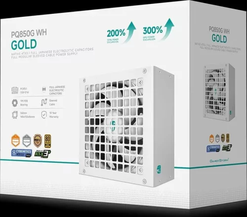 DeepCool 850W 80+ Gold PQ850G WH