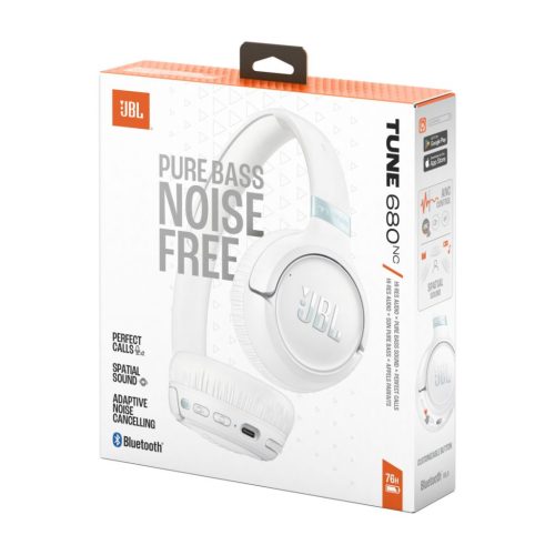 JBL Tune 680NC Bluetooth Headset White
