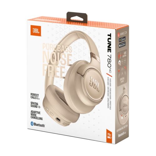JBL Tune 780NC Bluetooth Headset Beige