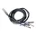 Mikrotik DQ+BC0003-DS+ QSFP56 200G to 4x 50G Breakout Cable 3m Black