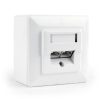 Gembird CAT6 STP 2-port wall mount face plate