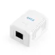 Gembird CAT6 UTP single port surface mount box