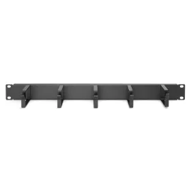   Digitus DN-97602 Cable routing panel with cable routing brackets for 483 mm (19") cabinets 1U Black