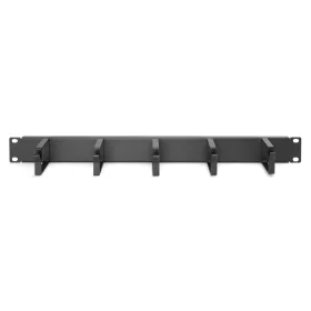   Digitus DN-97602 Cable routing panel with cable routing brackets for 483 mm (19") cabinets 1U Black