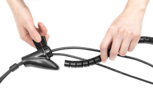 Digitus DA-90508  Flexible Cable Tube with a Pulling Aid 5m Black