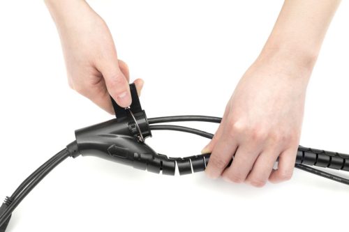 Digitus DA-90508  Flexible Cable Tube with a Pulling Aid 5m Black