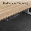 ACT Under-desk cable management tray 40cm Black