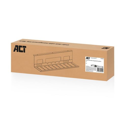 ACT Under-desk cable management tray 40cm Black