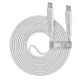 RivaCase PS6005 WT21 Type-C/ Type-C Cable 2m White