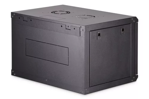 Digitus Dynamic DN-37101 19" 7U Falra szerelhető Rackszekrény Black