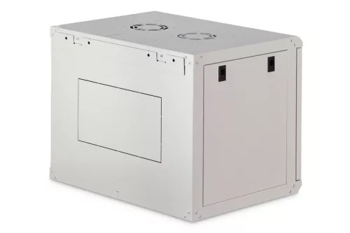 Digitus Dynamic DN-37104 19" 9U Falra szerelhető Rackszekrény Grey