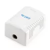 Gembird CAT5E FTP single port surface mount box White