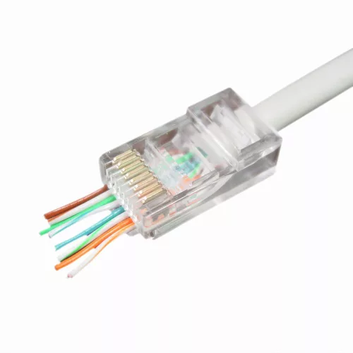 Gembird LC-PTU-01/100 Universal pass-through modular UTP plug 8P8C
