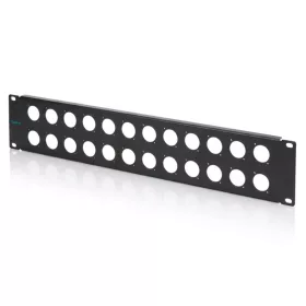 Digitus 2U rack panel for 24 x D-Type modules