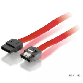 EQuip SATA adatkábel, 0,5m Red
