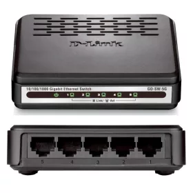 D-Link GO-SW-5G 5 Port Gigabit Desktop Switch